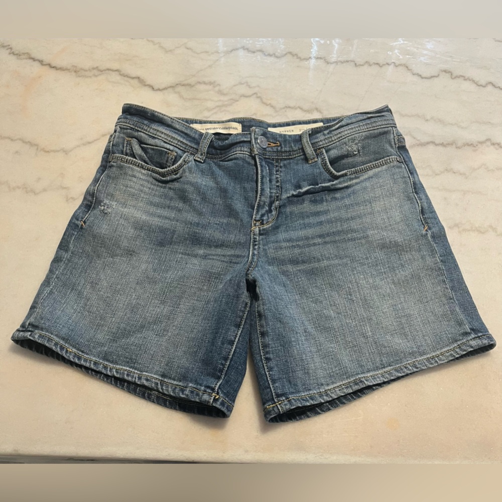 Pilcro by Anthropologie Classic Blue‎ Jean Shorts for Women